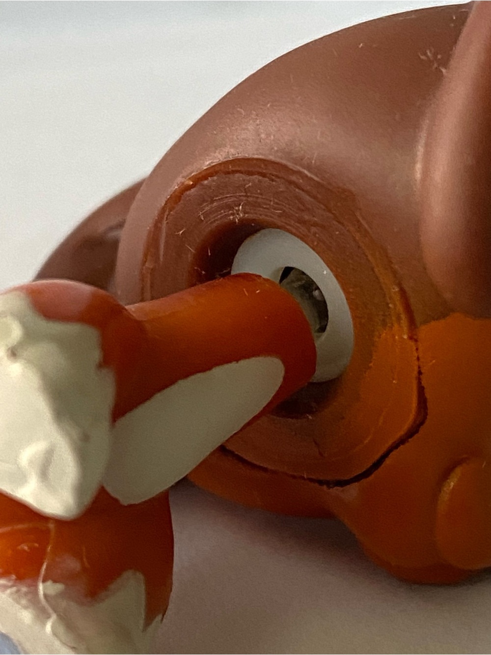 Littlest Pet Shop (LPS) 2006 Brown Dachshund Figurine with Green Eyes - Picture 9 of 14